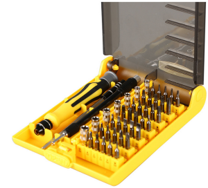Mâner multifuncțional de precizie multifuncțional 45PCS Set șurubelniță manuală
